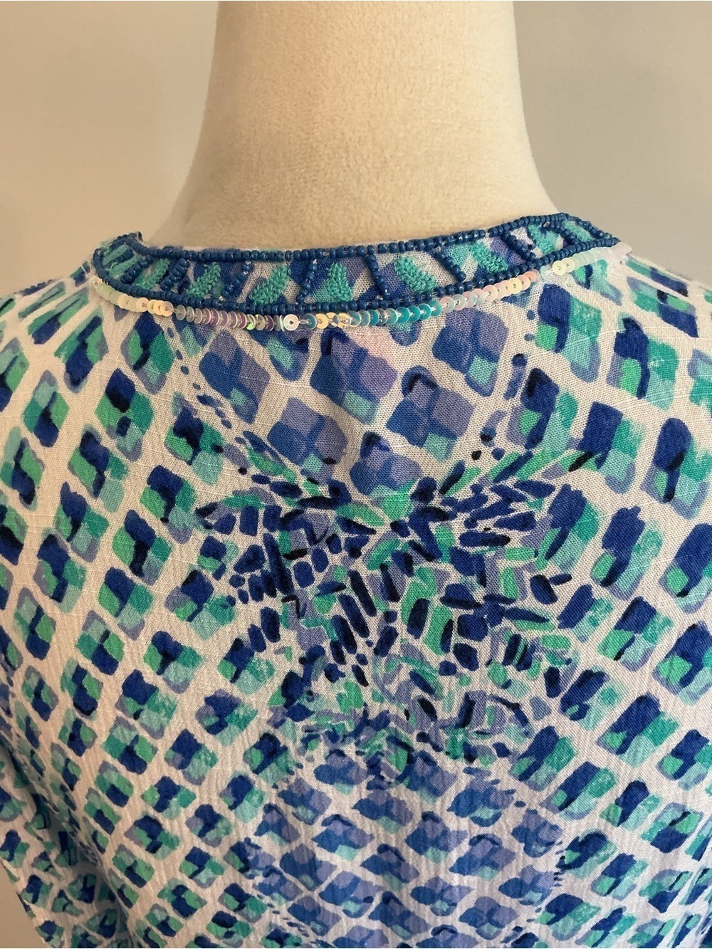 Lilly Pulitzer Amelia Island Embroidered Tunic - Picture 11 of 15